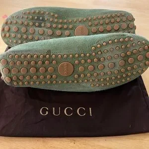 Gucci | Shoes | Gucci Mens Suede Driver 6575 Us | Poshmark display picture 1